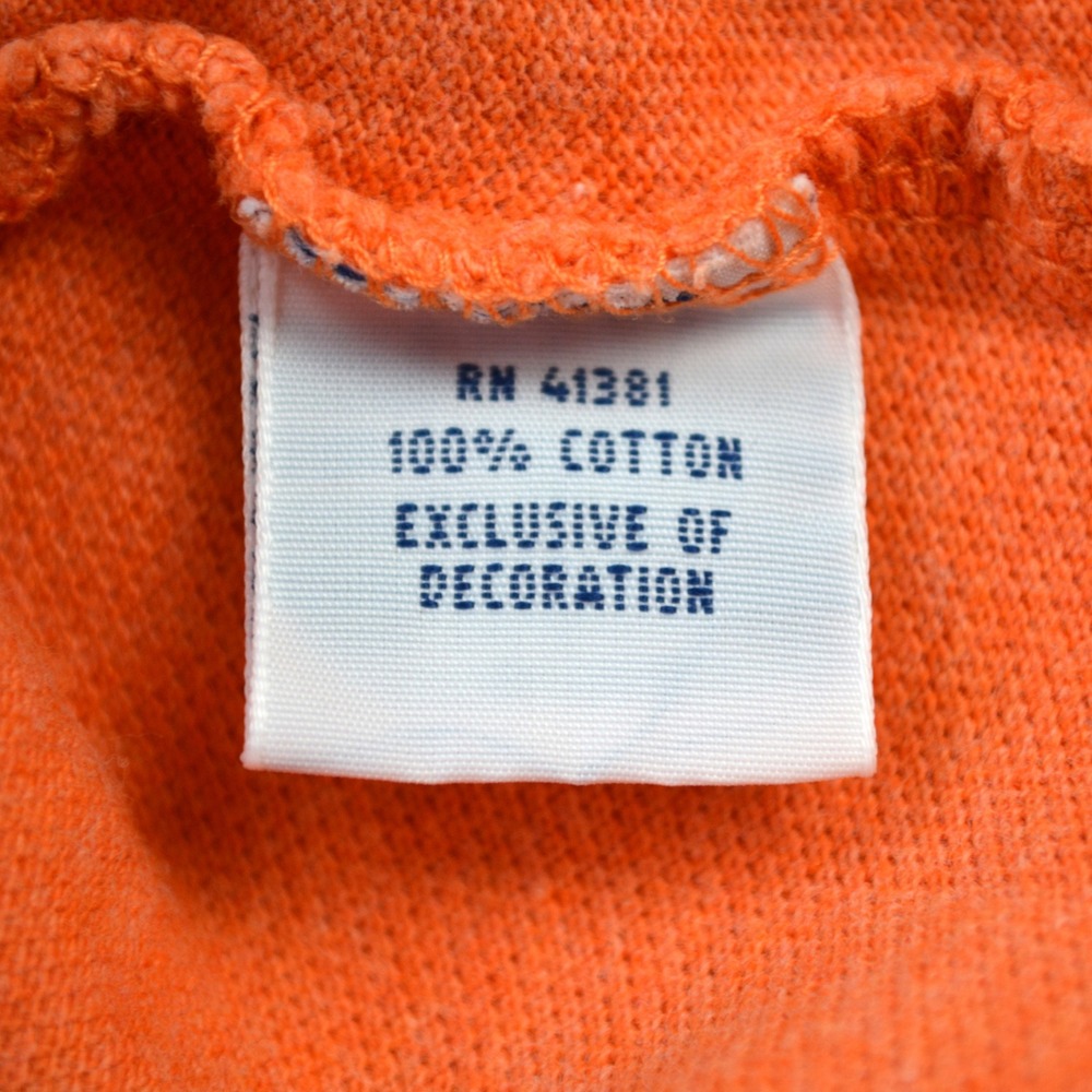 Polo Ralph Lauren Mens XXL Orange Cotton Pique Short Sleeve Pony Logo Polo Shirt - Picture 6 of 9